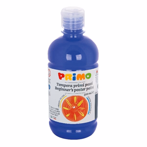 Tempera PRIMO 500 ml sötétkék