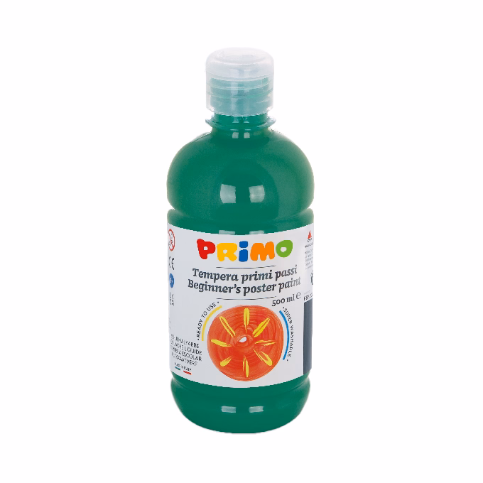 Tempera PRIMO 500 ml sötétzöld