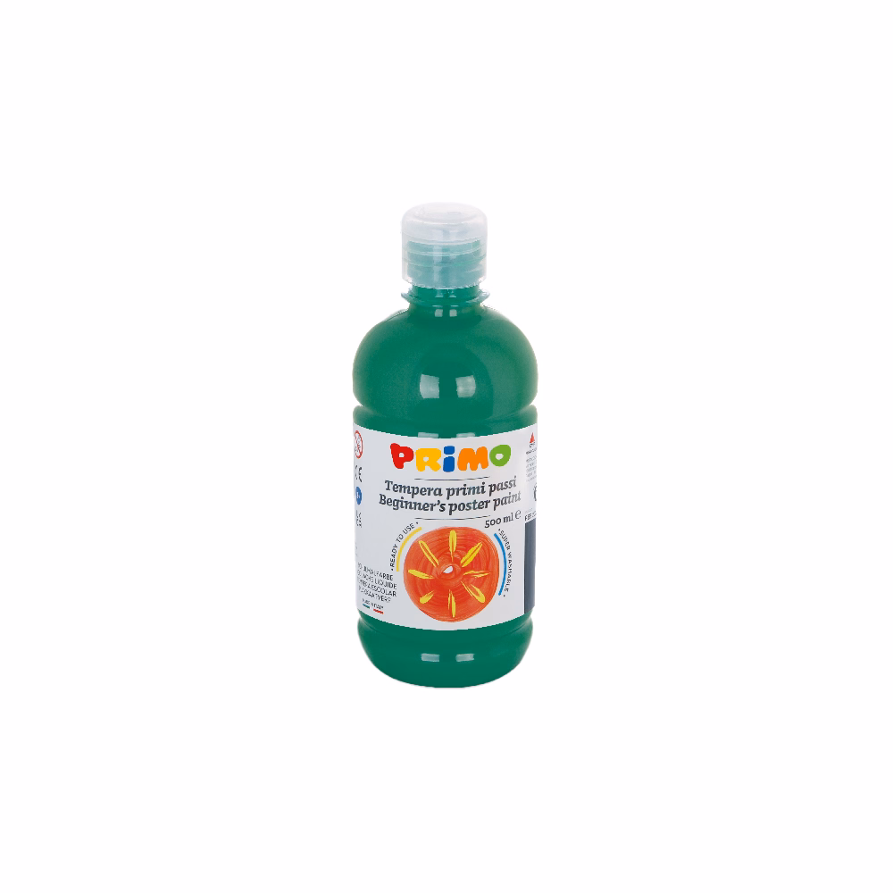 Tempera PRIMO 500 ml sötétzöld