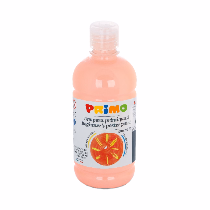 Tempera PRIMO 500 ml világosrózsaszín