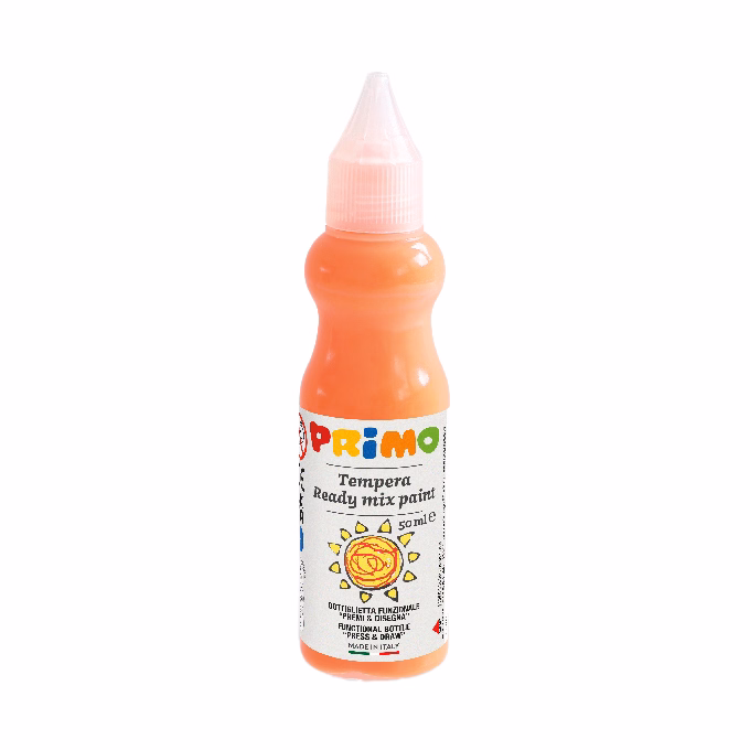 Tempera PRIMO 50 ml 4 neon + 4 metál 8 darabos