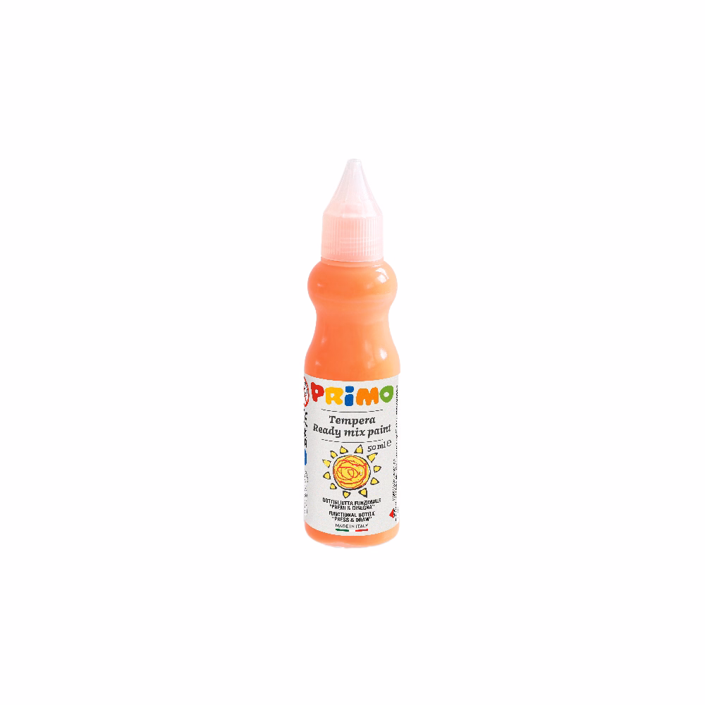 Tempera PRIMO 50 ml 4 neon + 4 metál 8 darabos