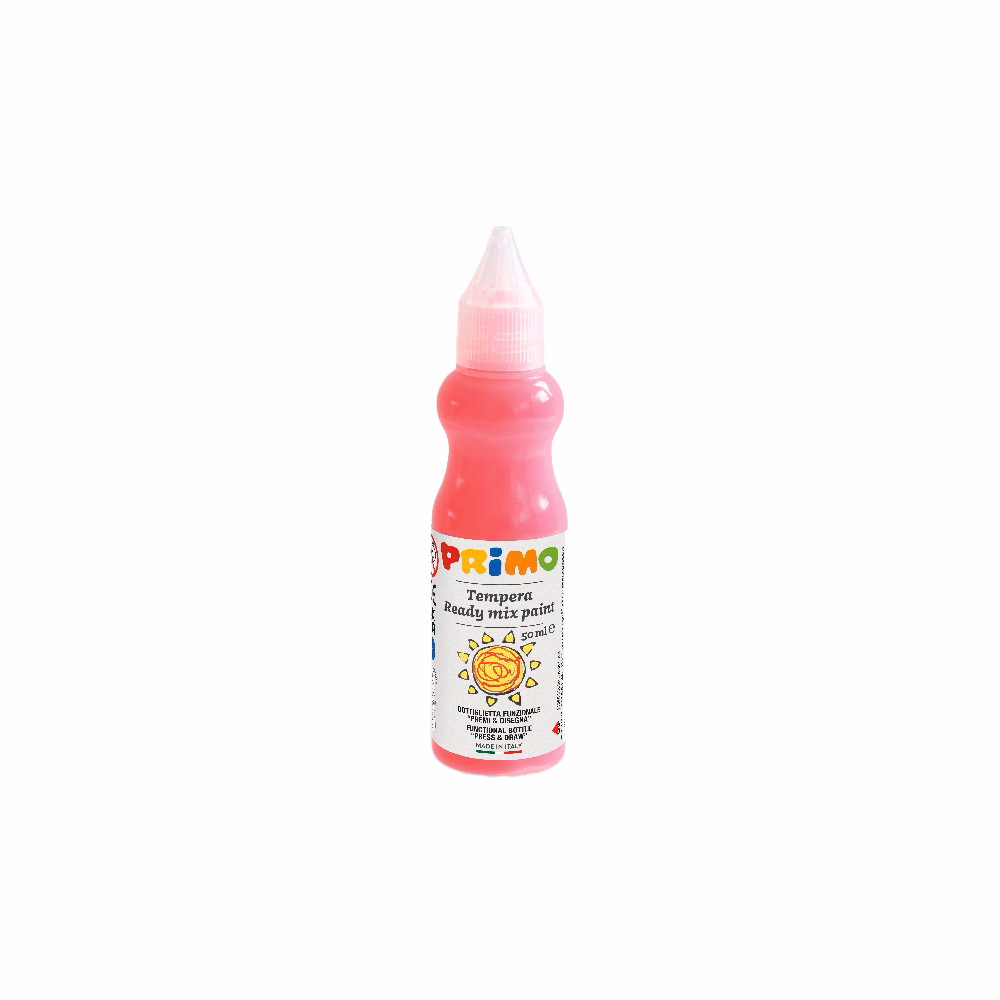 Tempera PRIMO 50 ml 4 neon + 4 metál 8 darabos