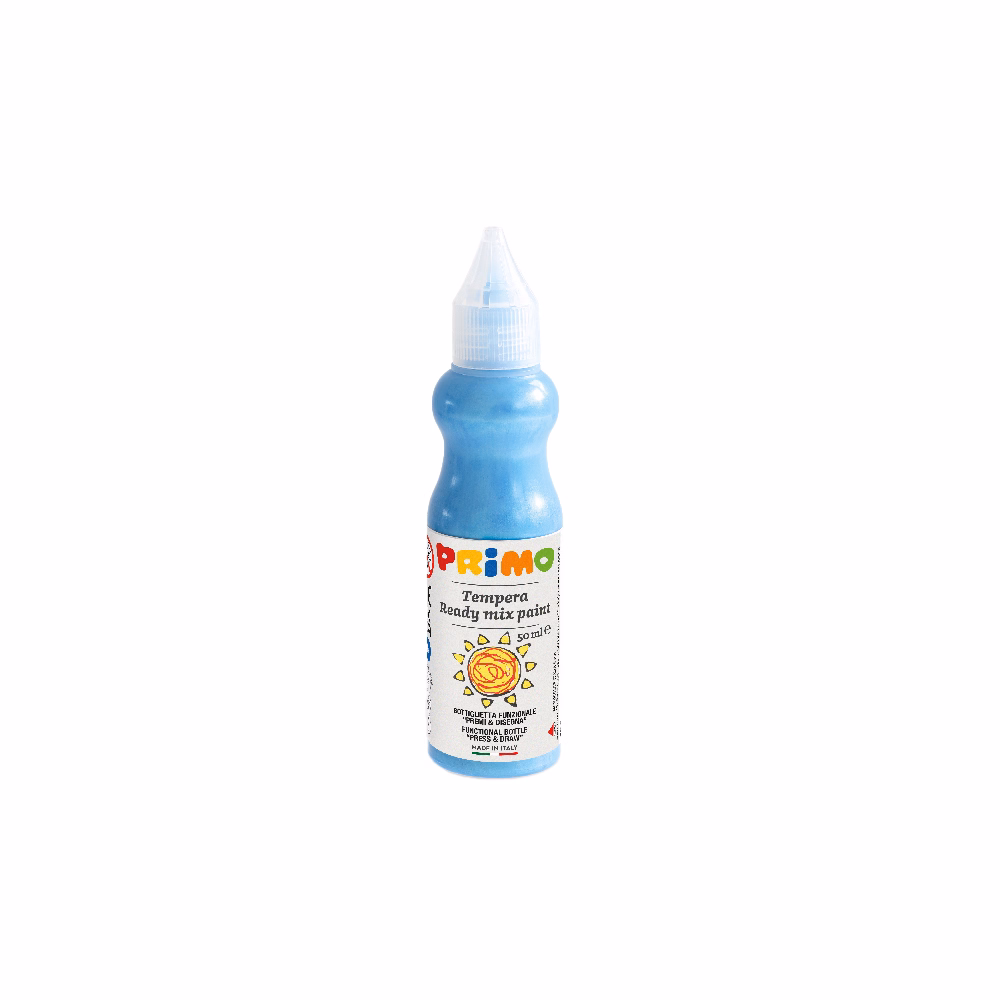 Tempera PRIMO 50 ml 4 neon + 4 metál 8 darabos