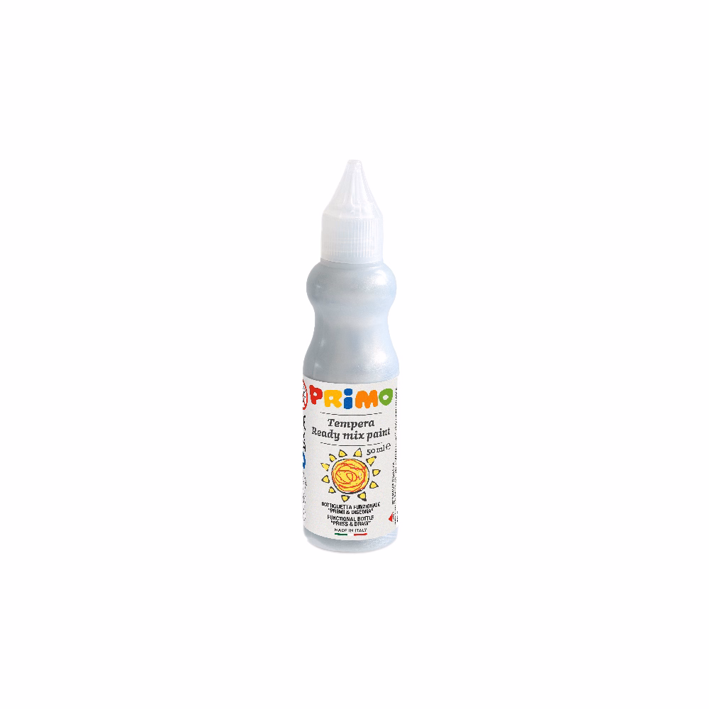 Tempera PRIMO 50 ml 4 neon + 4 metál 8 darabos