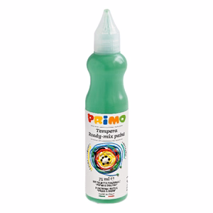 Tempera PRIMO 75 ml vegyes 6 szín/készlet