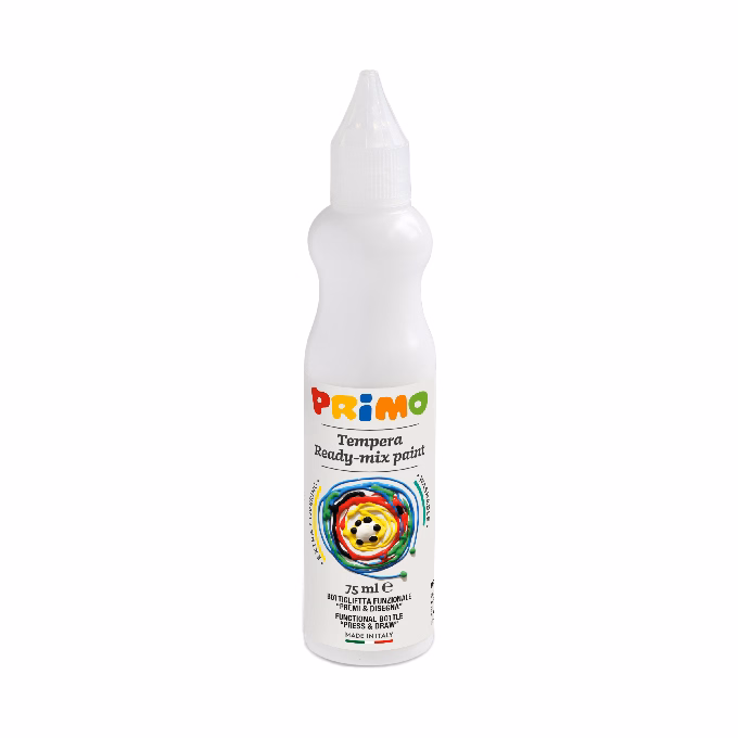 Tempera PRIMO 75 ml vegyes 6 szín/készlet