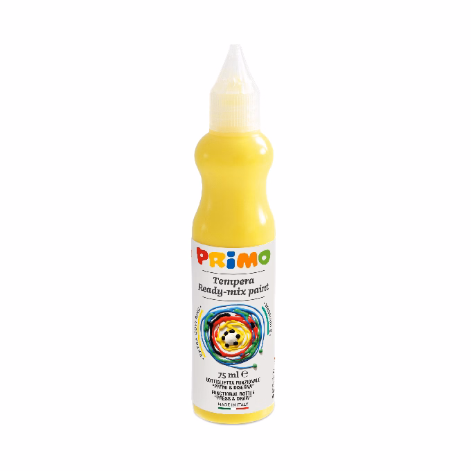 Tempera PRIMO 75 ml vegyes 6 szín/készlet