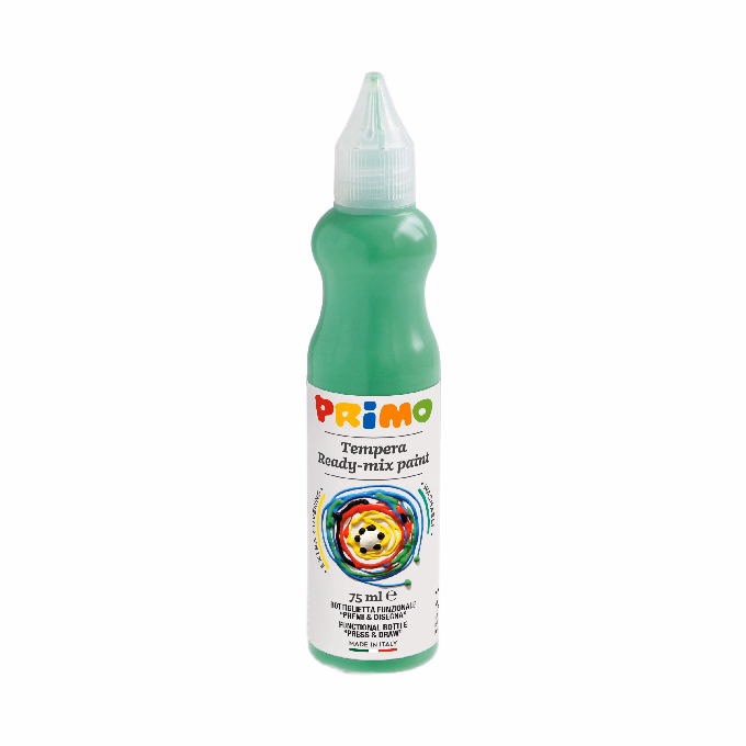Tempera PRIMO 75 ml vegyes 6 szín/készlet