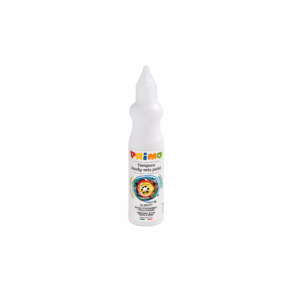 Tempera PRIMO 75 ml vegyes 6 szín/készlet