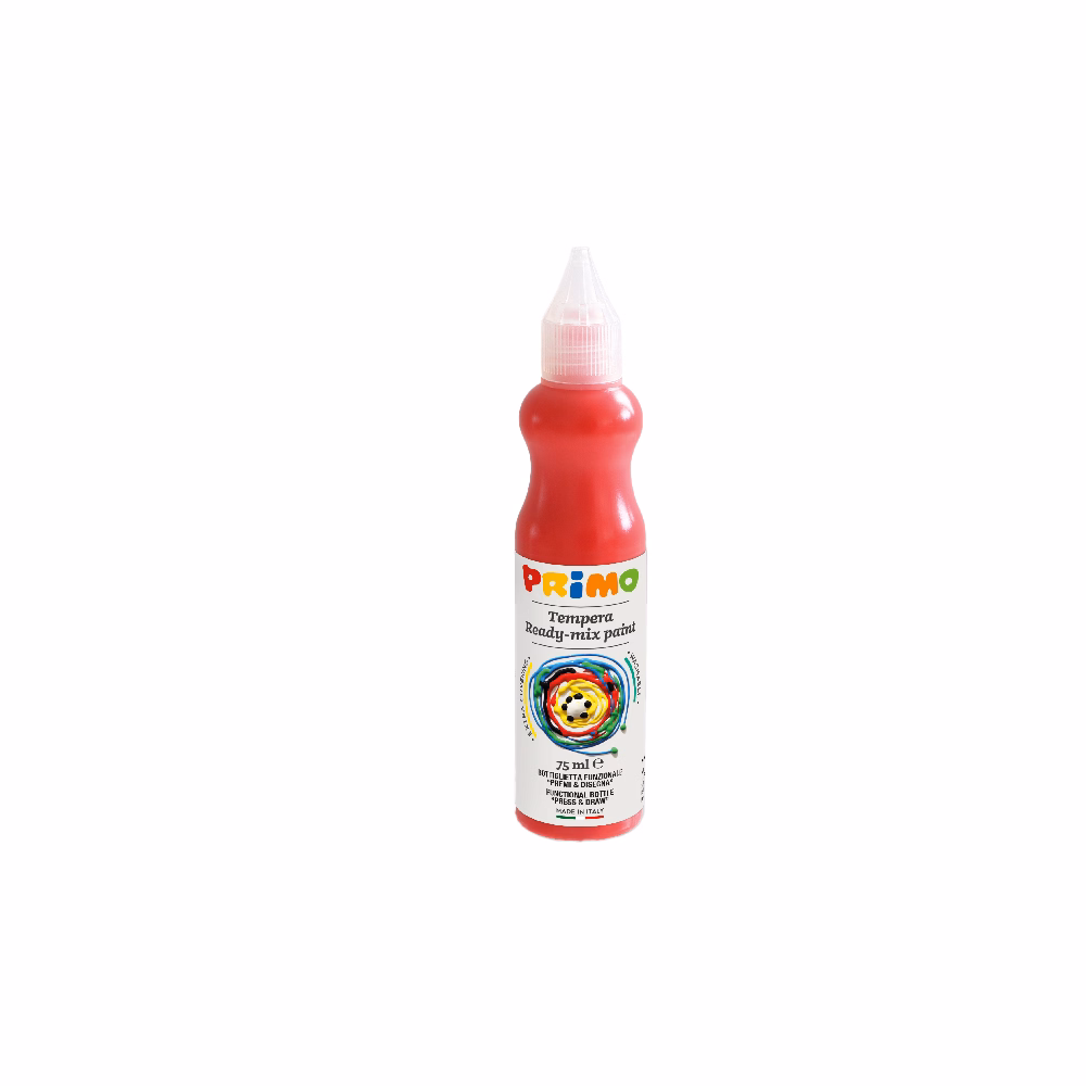 Tempera PRIMO 75 ml vegyes 6 szín/készlet