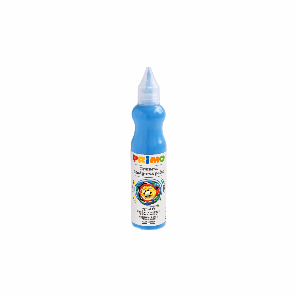 Tempera PRIMO 75 ml vegyes 6 szín/készlet