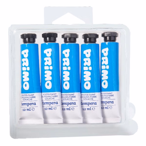 Tempera PRIMO kék 12 ml 5 darabos