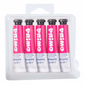 Tempera PRIMO magenta 12 ml 5 darabos