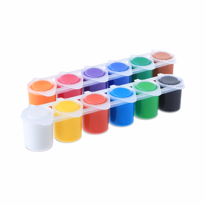 Tempera PRIMO tégelyes 25 ml 12 szín/készlet Tempera PRIMO tégelyes 25 ml 12 szín/készlet
