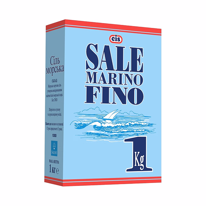 Tengeri só SALINS CIS finom 1 kg