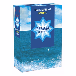 Tengeri só SALINS GEMMA finom jódozott 1 kg