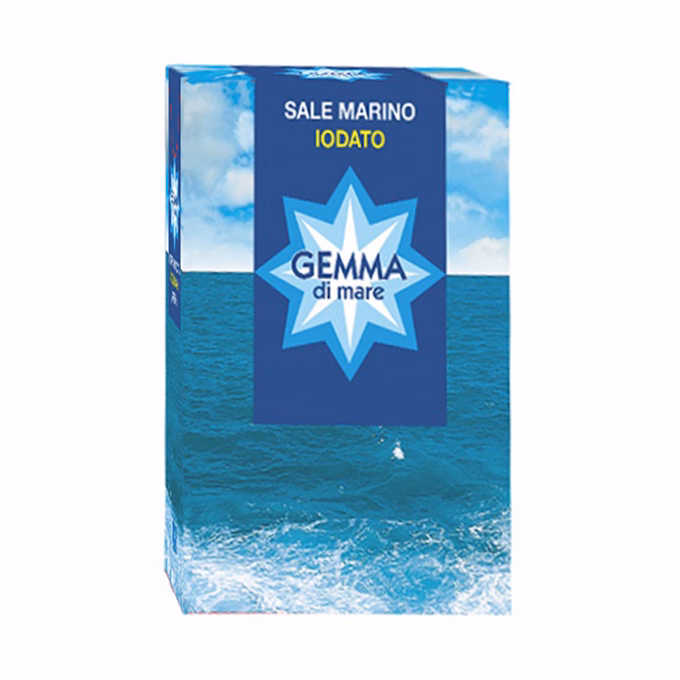 Tengeri só SALINS GEMMA finom jódozott 1 kg