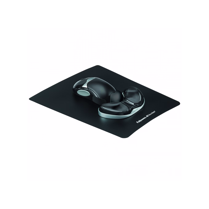 Tenyértámasz FELLOWES Health-V Crystal fekete