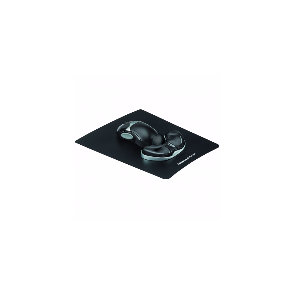 Tenyértámasz FELLOWES Health-V Crystal fekete