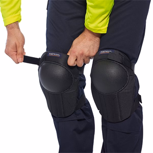 Térdpárna PORTWEST gél betétes fekete