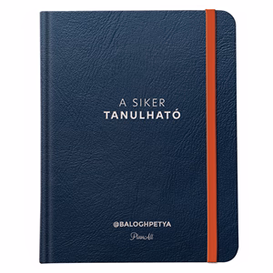 Tervezőnaptár PLANALL New Classic B/5 heti Balogh Petya - A siker tanulható bianco