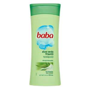Testápoló BABA Frissítő Aloe Verás 400ml