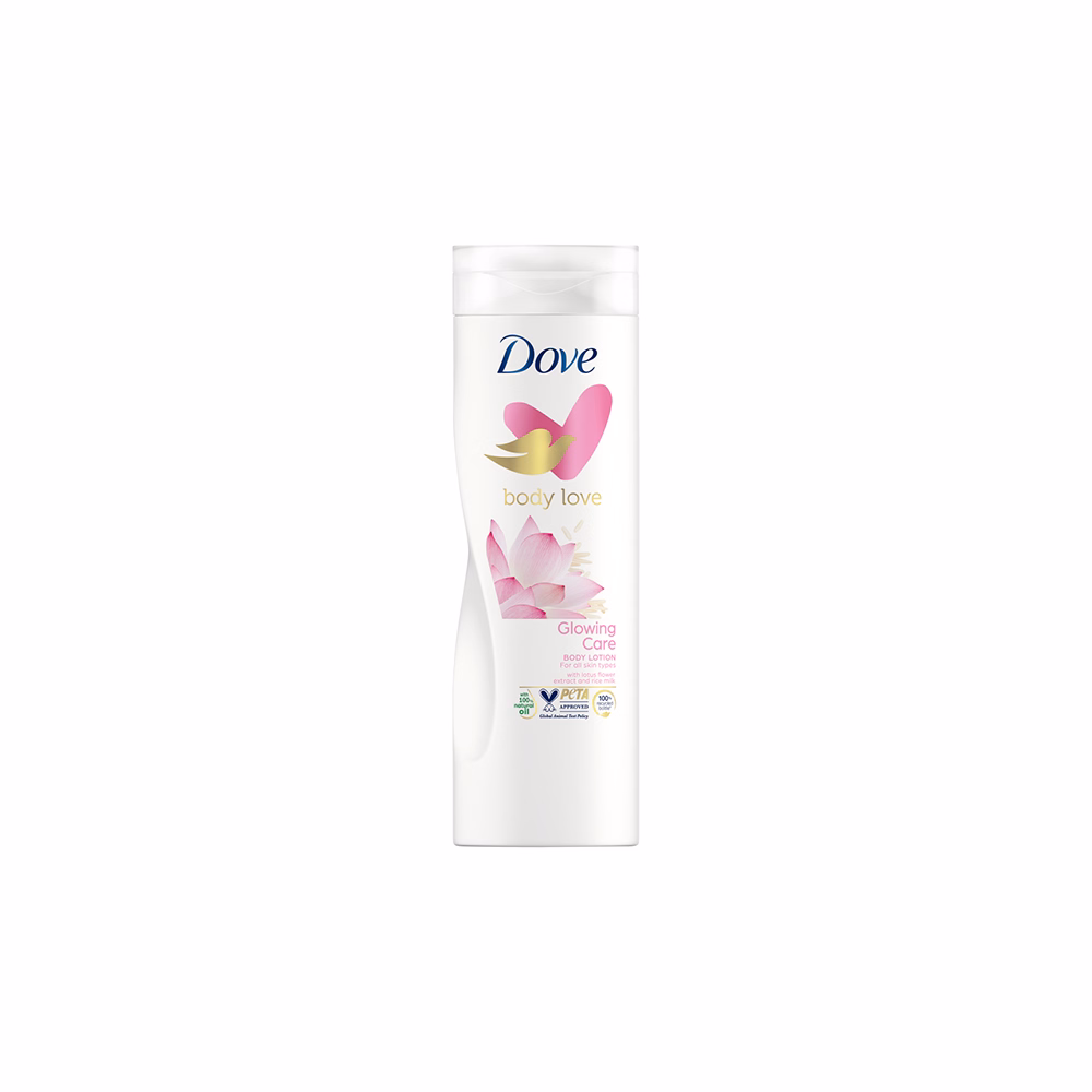 Testápoló DOVE Glowing 400ml