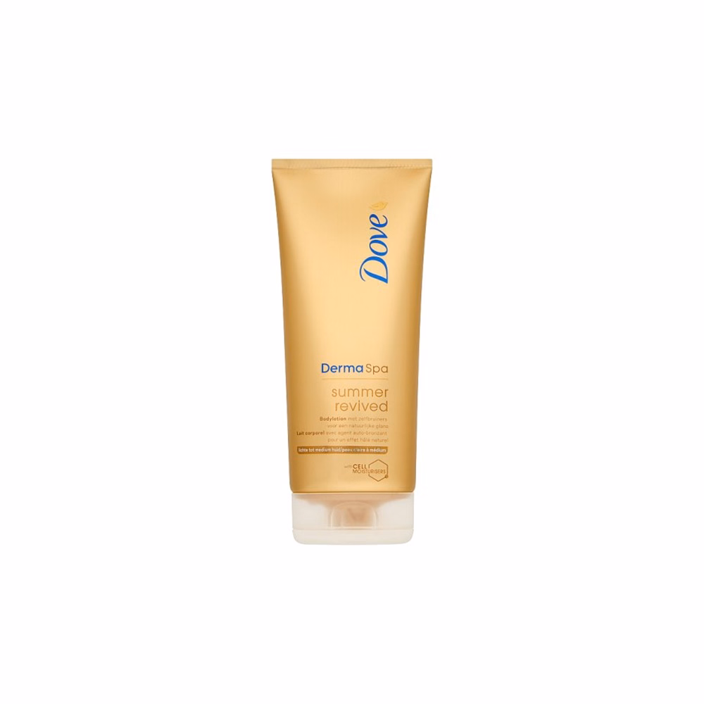 Testápoló DOVE Summer Revived önbarnító világos-normál bőrre 200ml