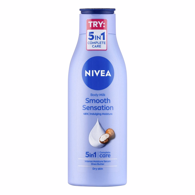 Testápoló NIVEA smooth sensation 250 ml