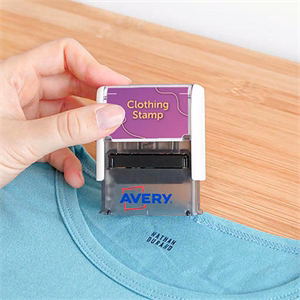 Textilbélyegző AVERY 288 karakter