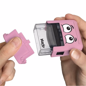 Textilbélyegző MARKY kirakós pink