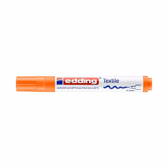Textilmarker EDDING 4500 narancs