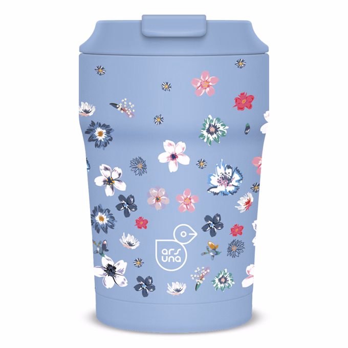 Thermo bögre ARS UNA 350 ml Pearl Blossom Blue 5376
