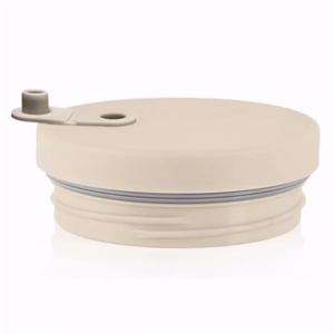 Thermo bögre füllel szívószállal 1,2 L bézs