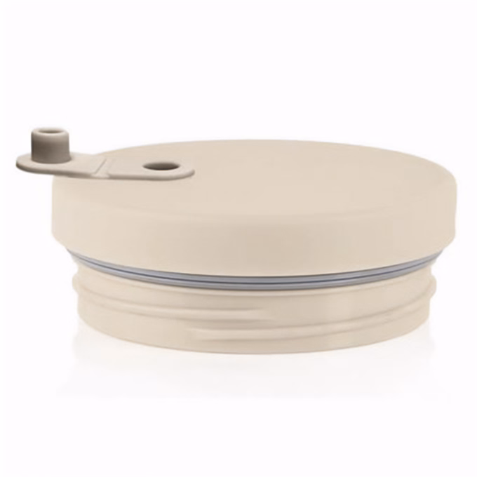 Thermo bögre füllel szívószállal 1,2 L bézs