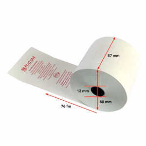 Thermo tekercs FORTUNA 57x80mm/12 76 fm BPA mentes
