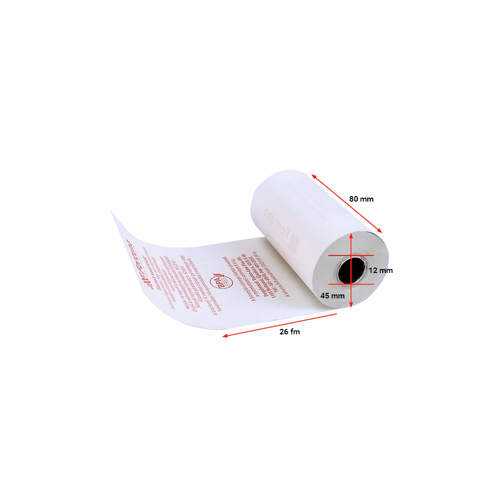 Thermo tekercs FORTUNA 80x45mm/12 26 fm BPA mentes
