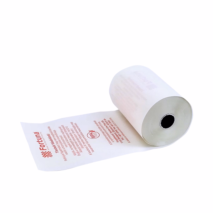 Thermo tekercs FORTUNA 80x60mm/12 40 fm BPA mentes Thermo tekercs FORTUNA 80x60mm/12 40 fm BPA mentes