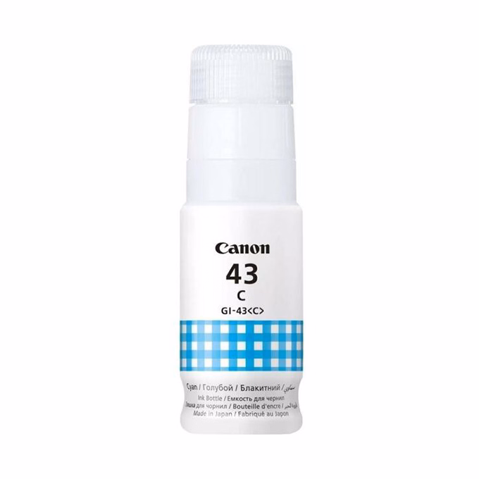 Tinta CANON GI-43 kék