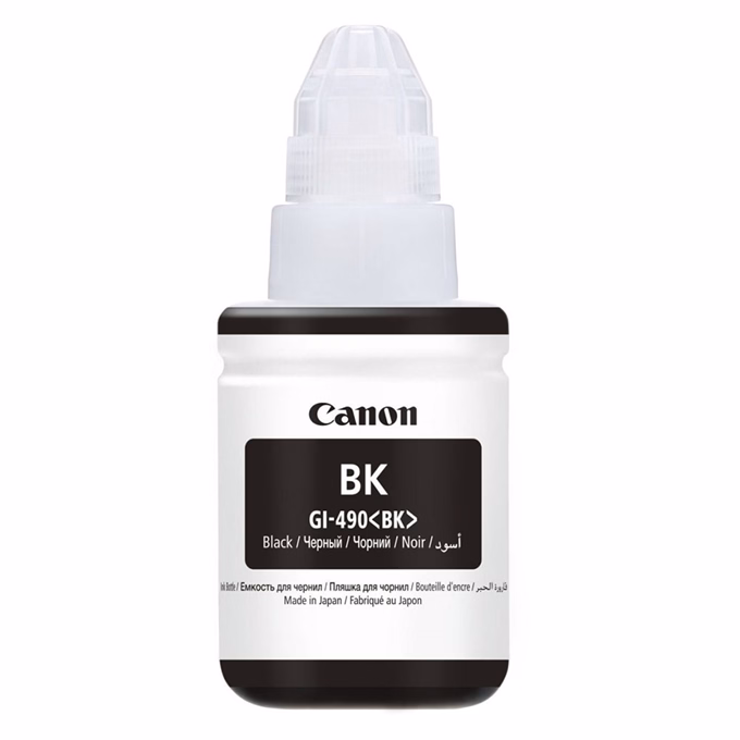 Tinta CANON GI-490 fekete 70ml