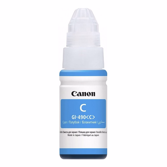 Tinta CANON GI-490 kék 70ml
