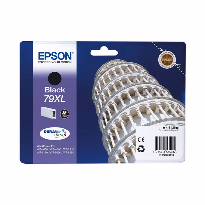 Tinta EPSON C13T79014010 fekete 2,6K