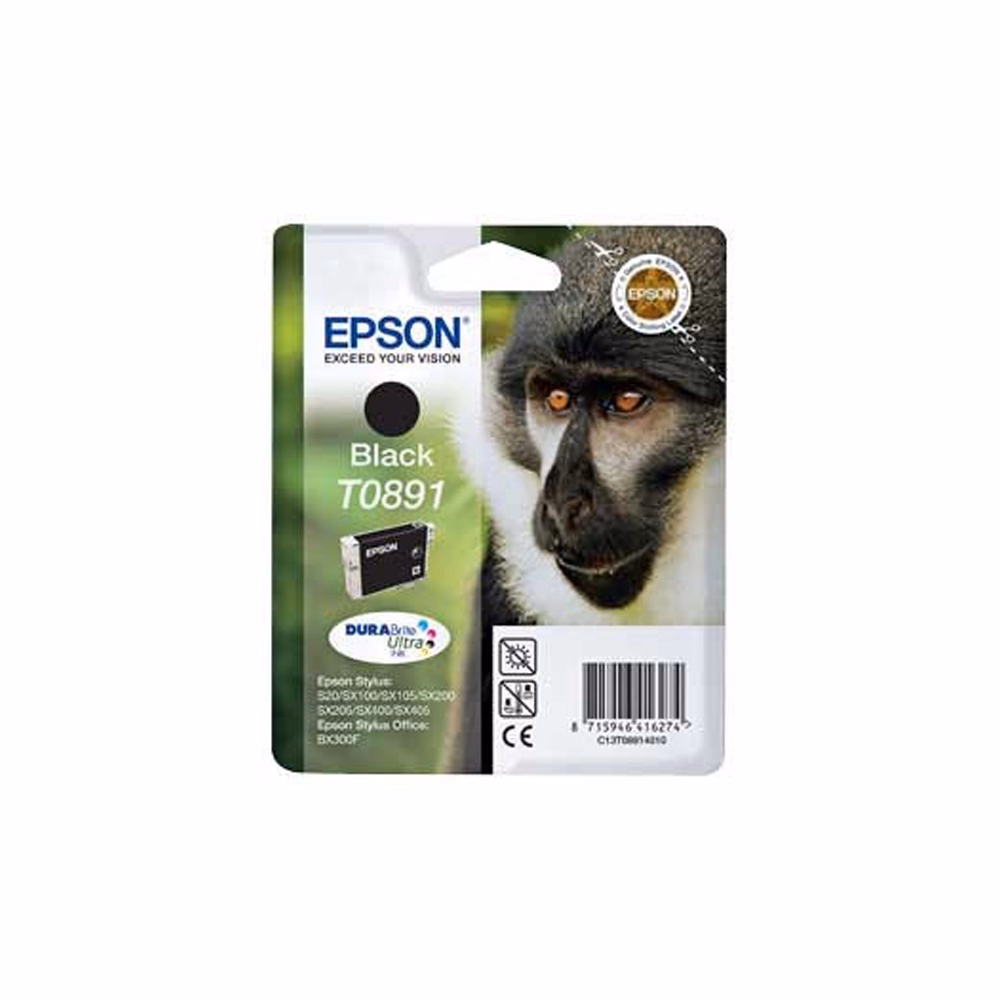 Tinta EPSON T0891BK fekete 5,8ml