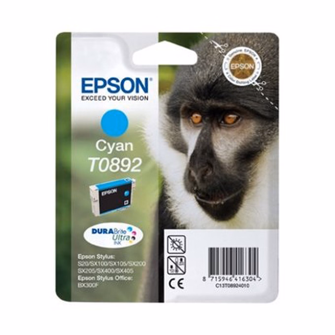 Tinta EPSON T0892C kék 3,5ml Tinta EPSON T0892C kék 3,5ml