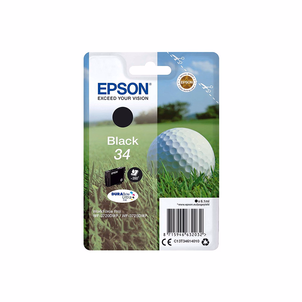 Tinta EPSON T3461 fekete 6,1ml