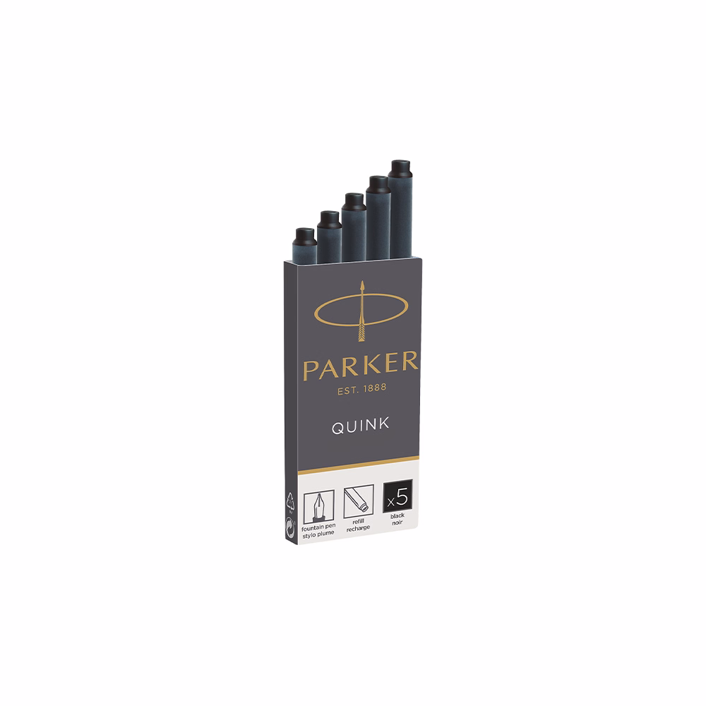 Tintapatron PARKER Royal fekete 5 darabos