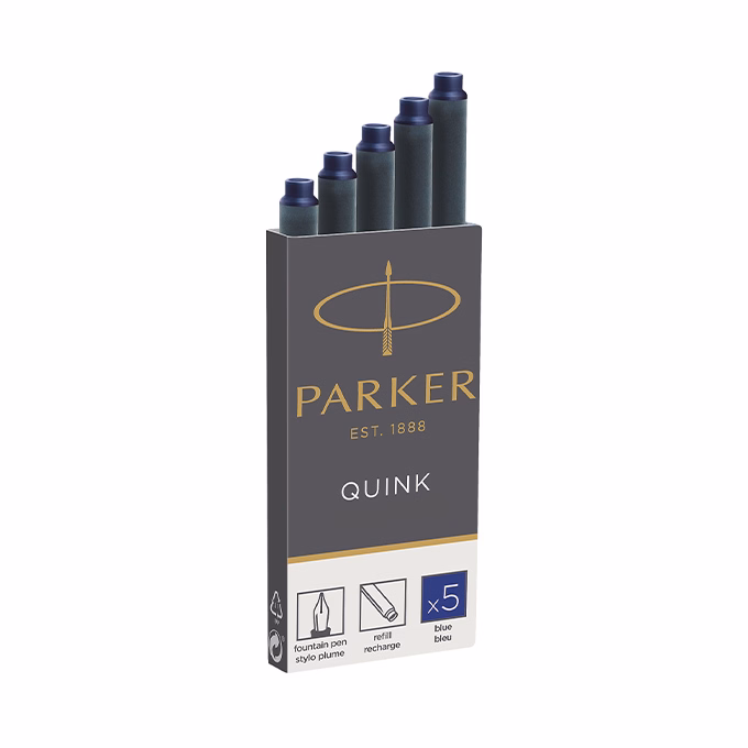 Tintapatron PARKER Royal kék 5 darabos