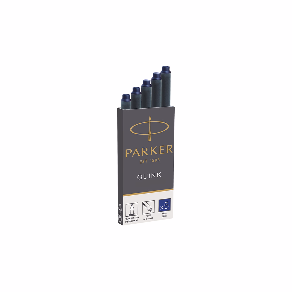 Tintapatron PARKER Royal kék 5 darabos