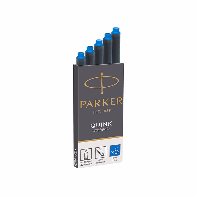 Tintapatron PARKER Royal mosható kék 5 darabos Tintapatron PARKER Royal mosható kék 5 darabos